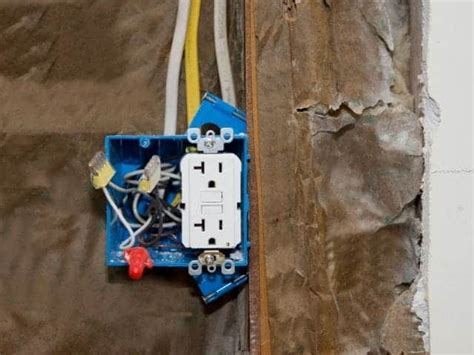 should electrical box be flush with drywall|drywall electrical box mount instructions.